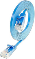 7,5m UTP SLIM Cat6 patch kábel kék (PKW-SLIM-KAT6 7.5 BL) kép, fotó