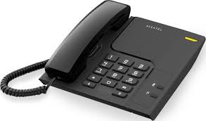Temporis 26 - fekete, alap asztali telefon. Alcatel 
